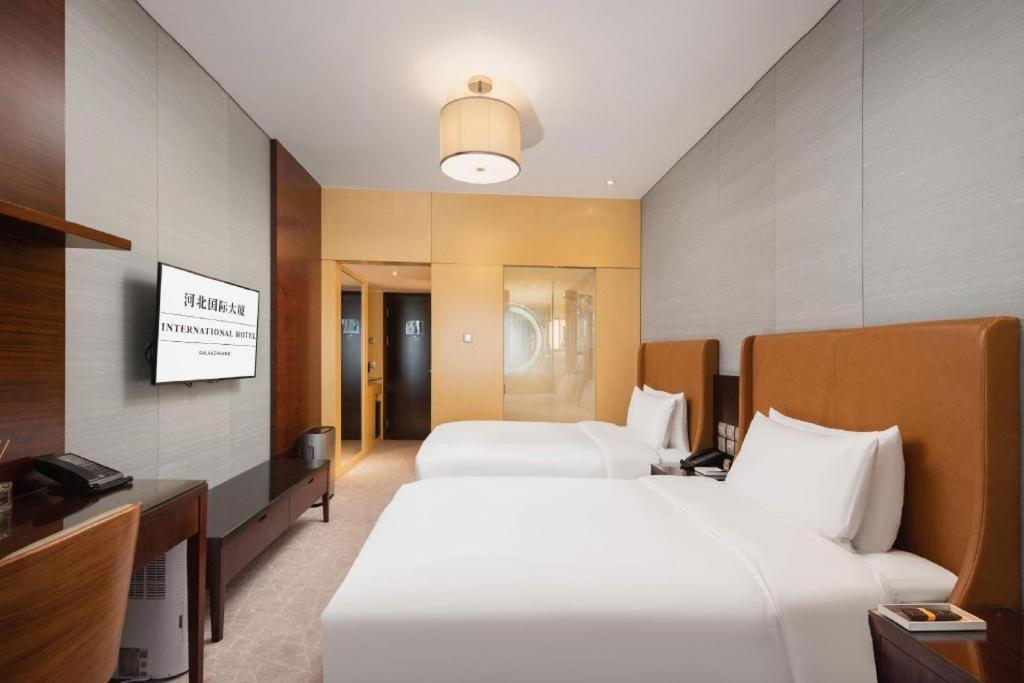 Shijiazhuang International Building Hotel Zewnętrze zdjęcie