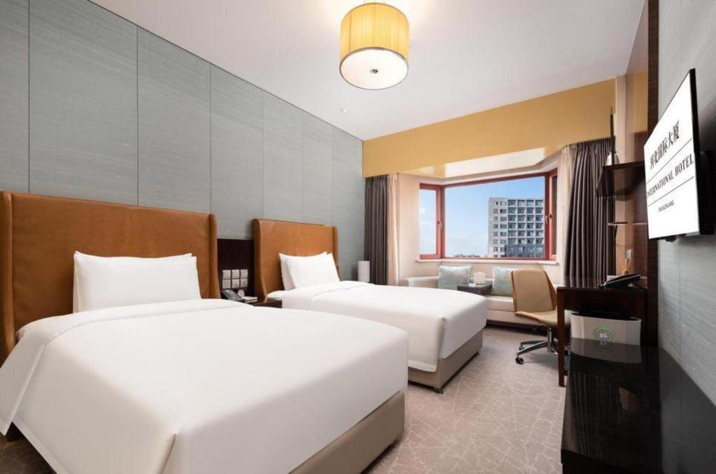 Shijiazhuang International Building Hotel Zewnętrze zdjęcie
