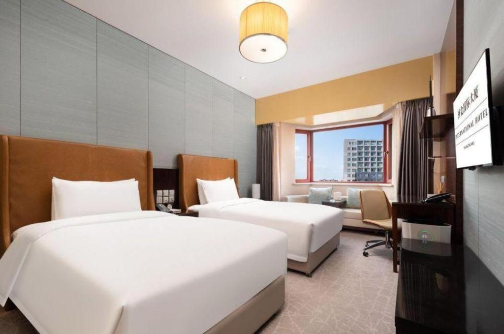 Shijiazhuang International Building Hotel Zewnętrze zdjęcie