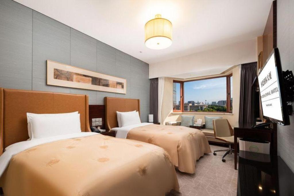 Shijiazhuang International Building Hotel Zewnętrze zdjęcie